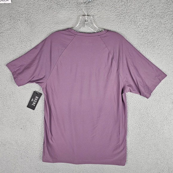 Rhone Reign Short Sleeve Shirt Mens Medium Heather Athletic UPF50 $68 - Picture 2 of 11